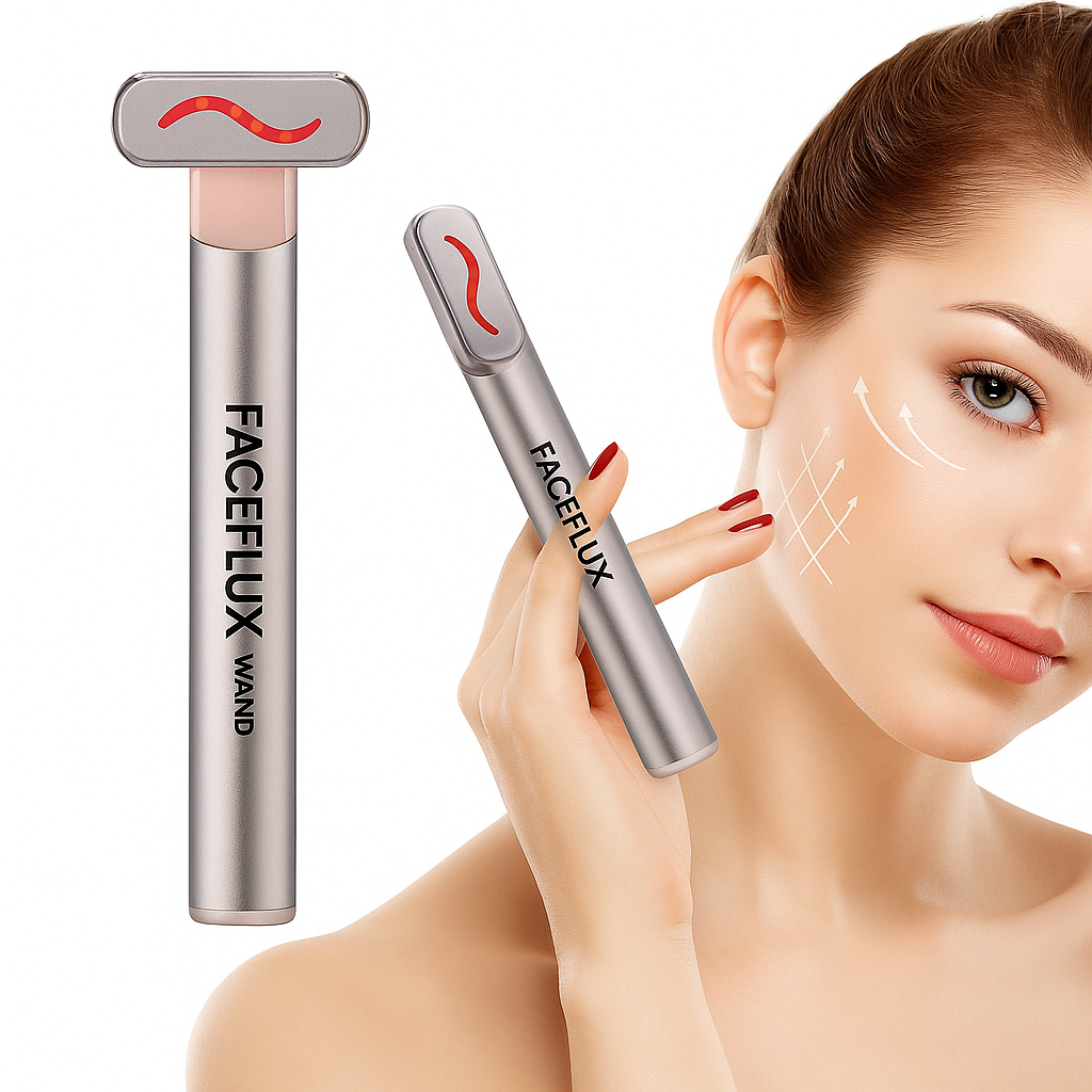 FaceFlux™ Red Light Anti-Aging & Collagen Wand